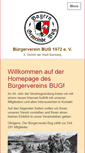 Mobile Screenshot of bv-bug.bnv-bamberg.de